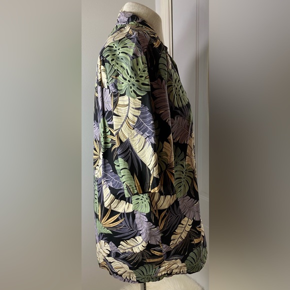 Pacific Legends Tropical Print 100%Cotton Button Down Shirt SKU1063 - Picture 6 of 8
